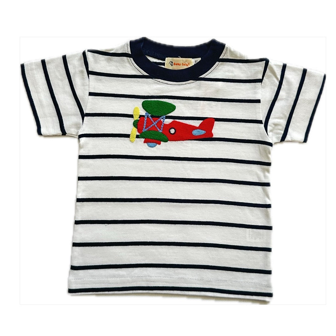 Striped Biplane Tee
