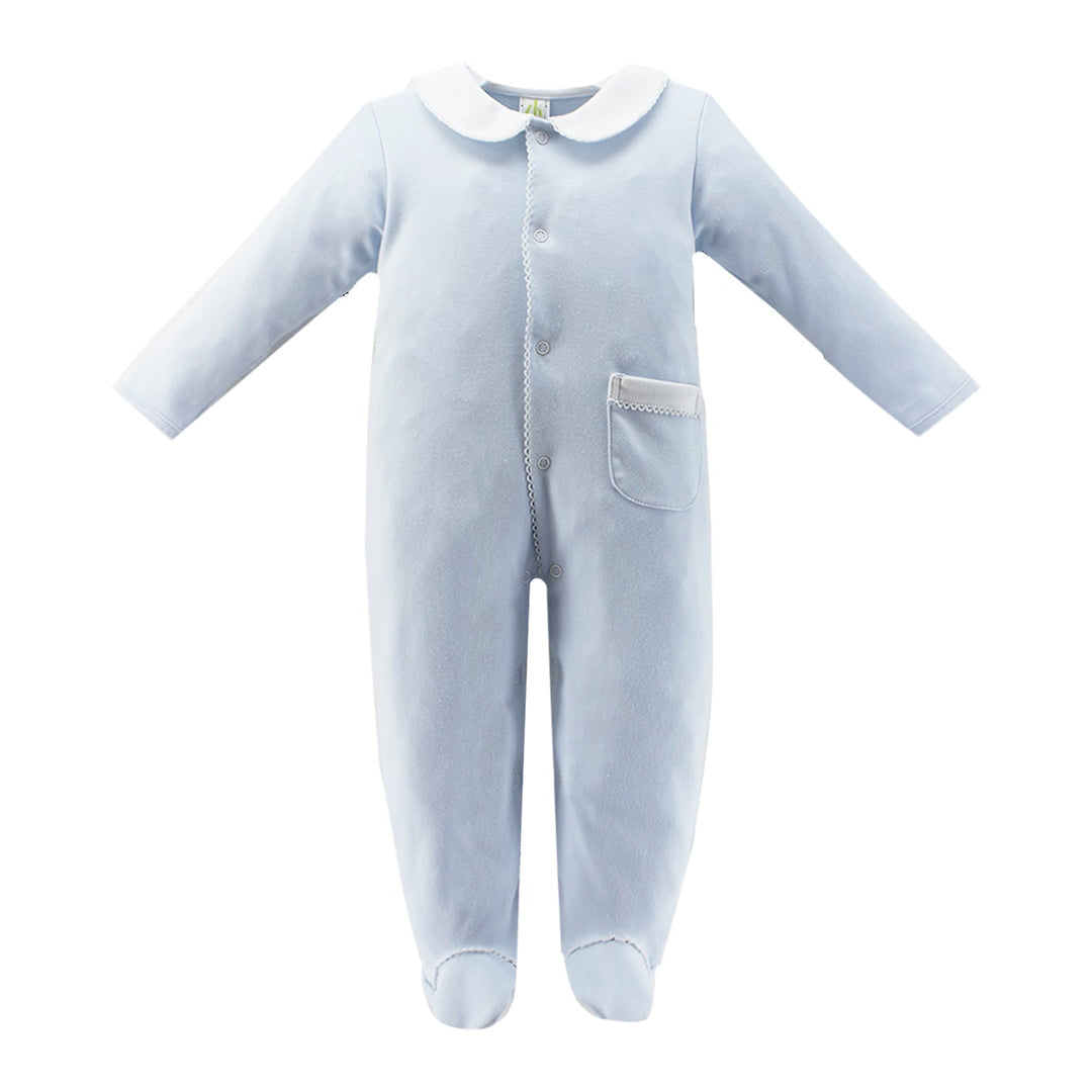Light Blue Knit Bubble