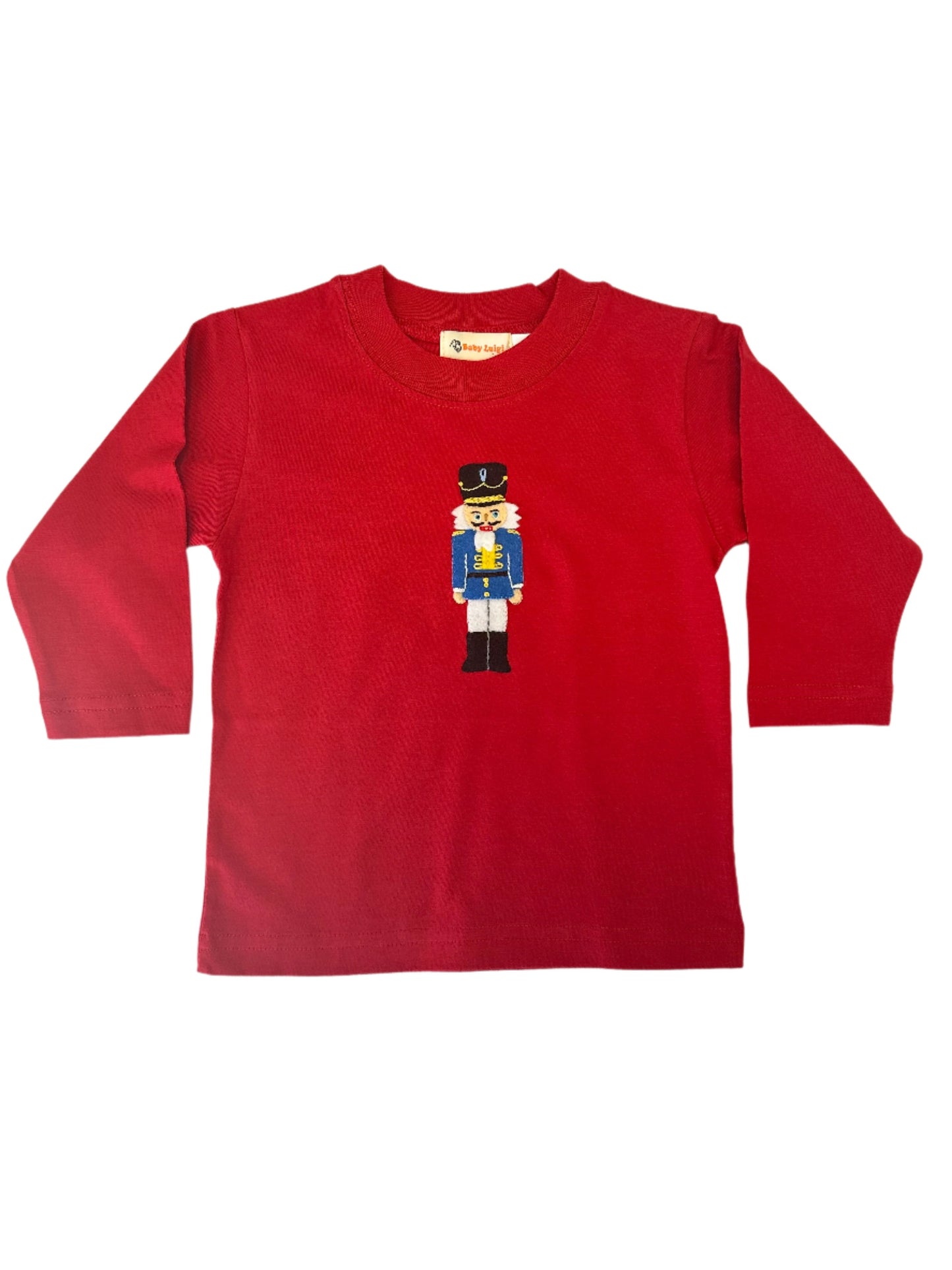 Deep Red Nutcracker Long Sleeve