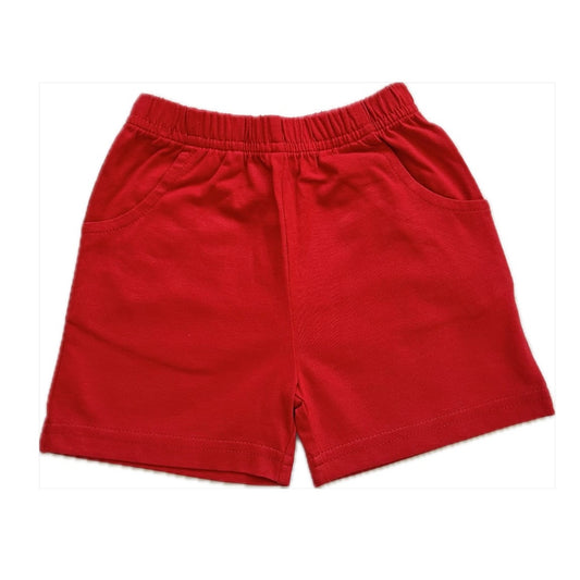 Red Jersey Shorts