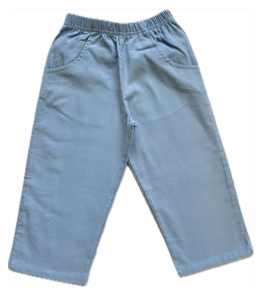 Sky Blue Corduroy Pants