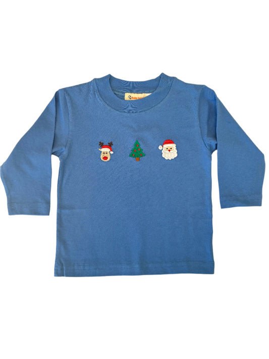 Blue Christmas Long Sleeve