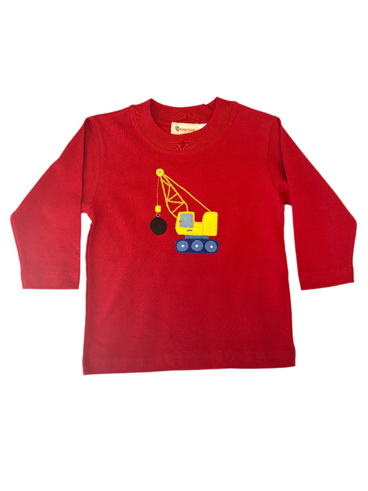 Long Sleeve Construction Crane Shirt